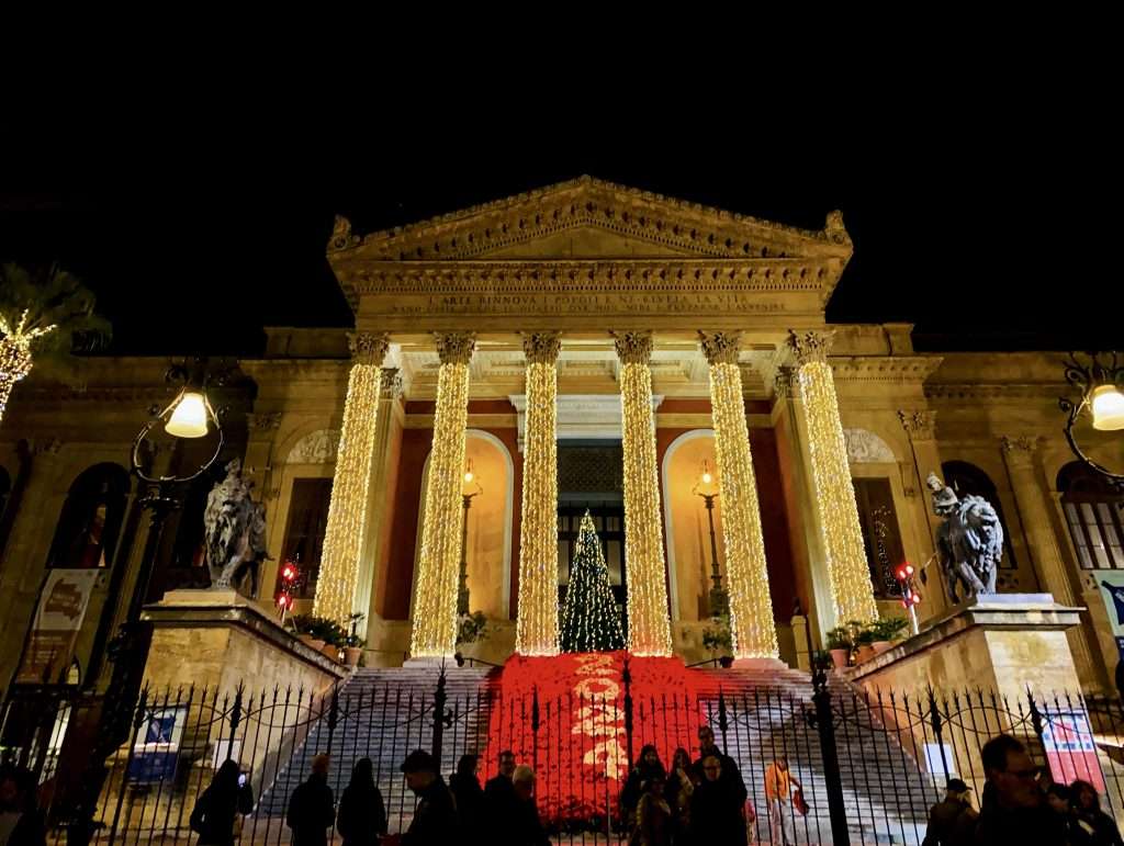 Is Sicily worth visiting in winter? Teatro Massimo, Palermo, Sicily