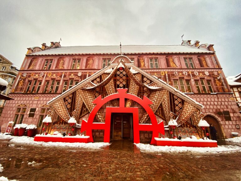 Hôtel de Ville, Mulhouse at Christmas